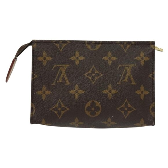 LOUIS VUITTON Monogram Poche Toilette 15 Pouch